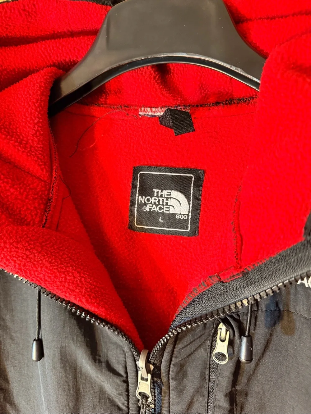 The North Face Vintage Y2K Late 90’s/Early 00’s 800 Down Denali Red and Black